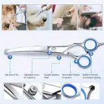 Pet Grooming Scissors for Trimming & Grooming with Safety Round Tip and Ergonomic Handles – gallery image 9
