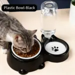 3-in-1 Pet Feeder and Automatic Water Dispenser for Cat and Dog Feeding with Non-Slip Tilted Bowl – gallery image 9
