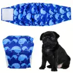 5-Piece Reusable Belly Wraps for Male Dogs for Washable Diapering – gallery image 5