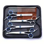 Pet Grooming Scissors for Trimming & Grooming with Safety Round Tip and Ergonomic Handles – gallery image 2