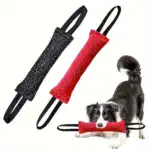 Durable Dog Bite Stick for Chewing & Tug Play with Dual Handles – gallery image 2