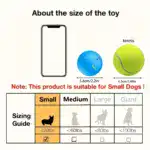 Rechargeable Interactive Pet Toy Ball for Automatic Bouncing Play, Durable Outer Shell – gallery image 4