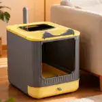 Covered Cat Litter Box Enclosure for Odor Control & Privacy with Easy-Clean Design – main image