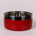 Non-Slip Stainless Steel Pet Bowl for Feeding Cats and Dogs, Round Design – gallery image 7