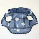 Daisy Faux Denim Pet Vest for Small Dogs, Spring and Autumn Wear – gallery image 10