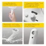 Automatic Pet Grooming Brush for Removing Loose Hair & Light Detangling, USB Rechargeable – gallery image 6