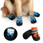 Waterproof Dog Shoes for Outdoor Walking & Paw Protection with Non-Slip Soft Sole – main image
