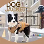 Winter Dog Coat with Harness Vest for Walking & Outdoor Use, Reflective Padded Design – gallery image 8