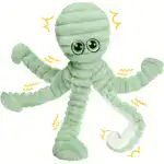 Squeaky Octopus Plush Dog Toy for Chewing and Interactive Play with Soft Stuffed Design – gallery image 3