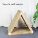 Collapsible Six-Sided Cardboard Cat Scratch Pad for Scratching & Play, Corrugated Surface – gallery image 8