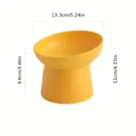 Elevated Inclined Ceramic Cat Bowl for Feeding and Drinking – gallery image 9