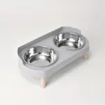 2-In-1 Cat Feeder and Water Dispenser for Pet Feeding with Dual Bowl Design – gallery image 3