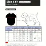 Pet Jumpsuit Outfit for Spring and Summer Wear, Striped Denim-Style Design – gallery image 7