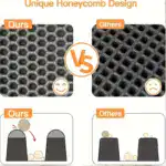 Honeycomb Double-Layer Cat Litter Mat for Litter Tracking Control and Easy Cleanup – gallery image 7