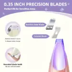 Rechargeable Pet Grooming Kit for Trimming & Filing with Low-Noise Cordless Design – gallery image 8