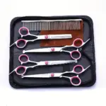 Pet Grooming Scissors for Trimming & Grooming with Safety Round Tip and Ergonomic Handles – gallery image 3