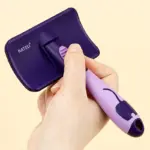 Curved Face Needle Comb for Detangling & Grooming Pet Fur with Easy-Clean Design – gallery image 11