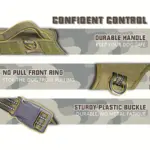 Large Dog Harness for Walking & Training with Reflective Straps and Control Handle – gallery image 6