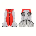 Dog Winter Jacket for Cold Weather Wear with Windproof Design & Reflective Detail – gallery image 8