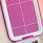 Small Dog Toilet Tray for Pet Potty Training with Hollow Grid Design – gallery image 7