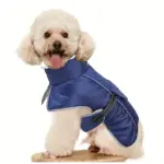 Warm Windproof Dog Jacket for Cold-Weather Wear, Fleece-Lined High Collar – gallery image 5