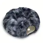 Plush Cat Tunnel Bed for Resting & Play with Enclosed Hideaway and Peekaboo Opening – gallery image 10
