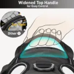 Dog Harness for Training and Walking with Reflective Trim and Top Control Handle – gallery image 8