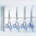 Pet Grooming Scissors for Trimming & Grooming with Safety Round Tip and Ergonomic Handles – gallery image 4