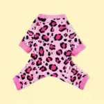 Plush Leopard Dog Pajamas for Warmth and Lounging – gallery image 5
