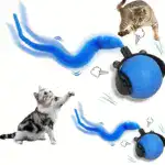 Interactive Automatic Rolling Pet Toy Ball for Motion-Activated Play & Activity – gallery image 2