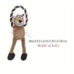 Bite-Resistant Dog Plush Chew Toy for Chewing & Interactive Play with Long-Leg Design – gallery image 5