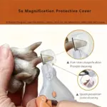 LED Pet Nail Clipper for Trimming Cat and Dog Nails with Ergonomic Non-Slip Handle – gallery image 6