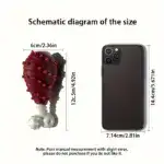 Dog Teeth Cleaning Chew Toy for Chewing & Dental Cleaning, Chicken Leg Shape – gallery image 4