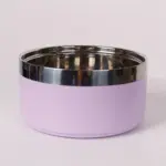 Non-Slip Stainless Steel Pet Bowl for Feeding Cats and Dogs, Round Design – gallery image 11