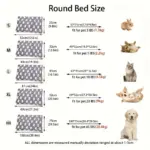 Thickened Double-Layer Pet Bed Cushion for Resting & Lounging, Cartoon Bear Pattern – gallery image 4