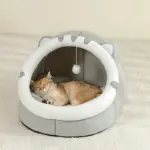 Cat Bed for Cat Resting & Sleeping with Soft Mat and Breathable Basket Design – gallery image 2