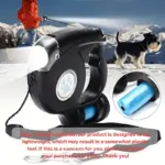 Retractable Dog Leash for Walking Control with Built-In Waste Bag Holder – gallery image 9
