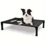 Cooling Elevated Dog Bed for Pet Resting with Breathable Mesh Surface and Metal Frame – gallery image 21