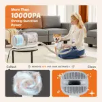 5-Piece Pet Grooming Vacuum Kit for Trimming & Hair Collection with Guide Combs – gallery image 7