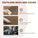 Cooling Elevated Dog Bed for Pet Resting with Breathable Mesh Surface and Metal Frame – gallery image 10