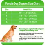 Female Dog Diaper for Incontinence & Urination Support, Washable Reusable Design – gallery image 4