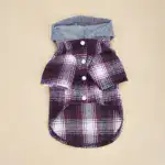 Hooded Color-Block Pet Jacket for Outdoor Wear in Cool Weather and Machine-Washable Design – gallery image 3