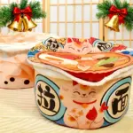 Pet House Bed for Indoor Resting & Nesting with Enclosed Nest Design – gallery image 5