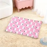 Thickened Double-Layer Pet Bed Cushion for Resting & Lounging, Cartoon Bear Pattern – gallery image 2