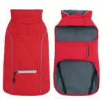 Winter Dog Coat for Cold Weather with Reflective Trim and Adjustable Fit – gallery image 8