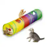 S-Shaped Collapsible Cat Tunnel for Play & Exploration with Connectable Foldable Design – gallery image 2