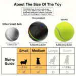 Interactive Smart Bouncing Dog Ball for Motion-Activated Play, Rechargeable Design – gallery image 4