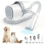 5-Piece Pet Grooming Vacuum Kit for Trimming & Hair Collection with Guide Combs – gallery image 2