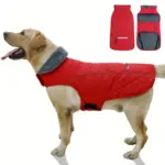 Winter Dog Coat for Cold Weather with Reflective Trim and Adjustable Fit – gallery image 11