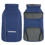 Winter Dog Coat for Cold Weather with Reflective Trim and Adjustable Fit – gallery image 3
